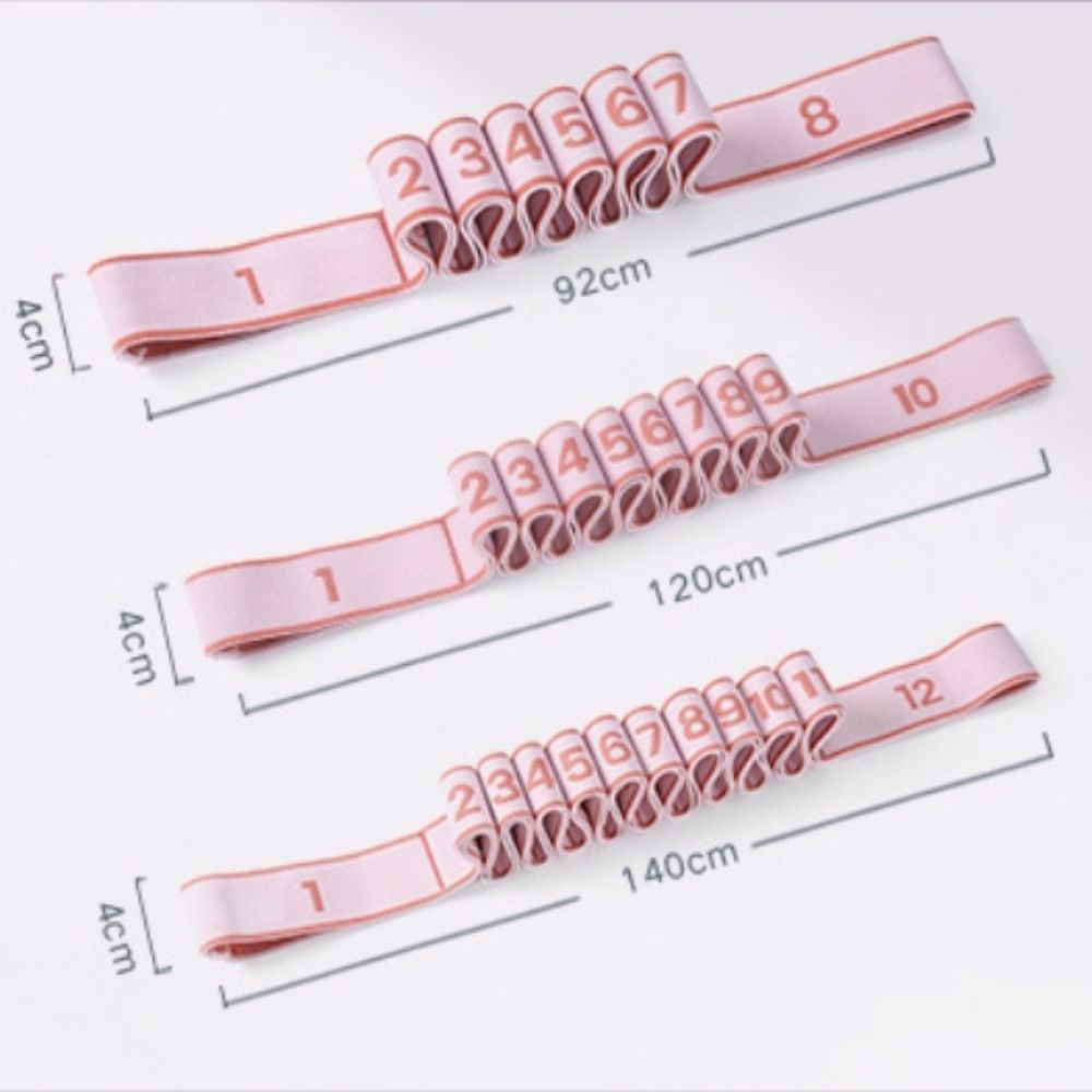 8/10/12 Grid Yoga Resistance Band Yoga Training Elastic Fitness Resistance Bands Crossfit Exercise Textile Cotton