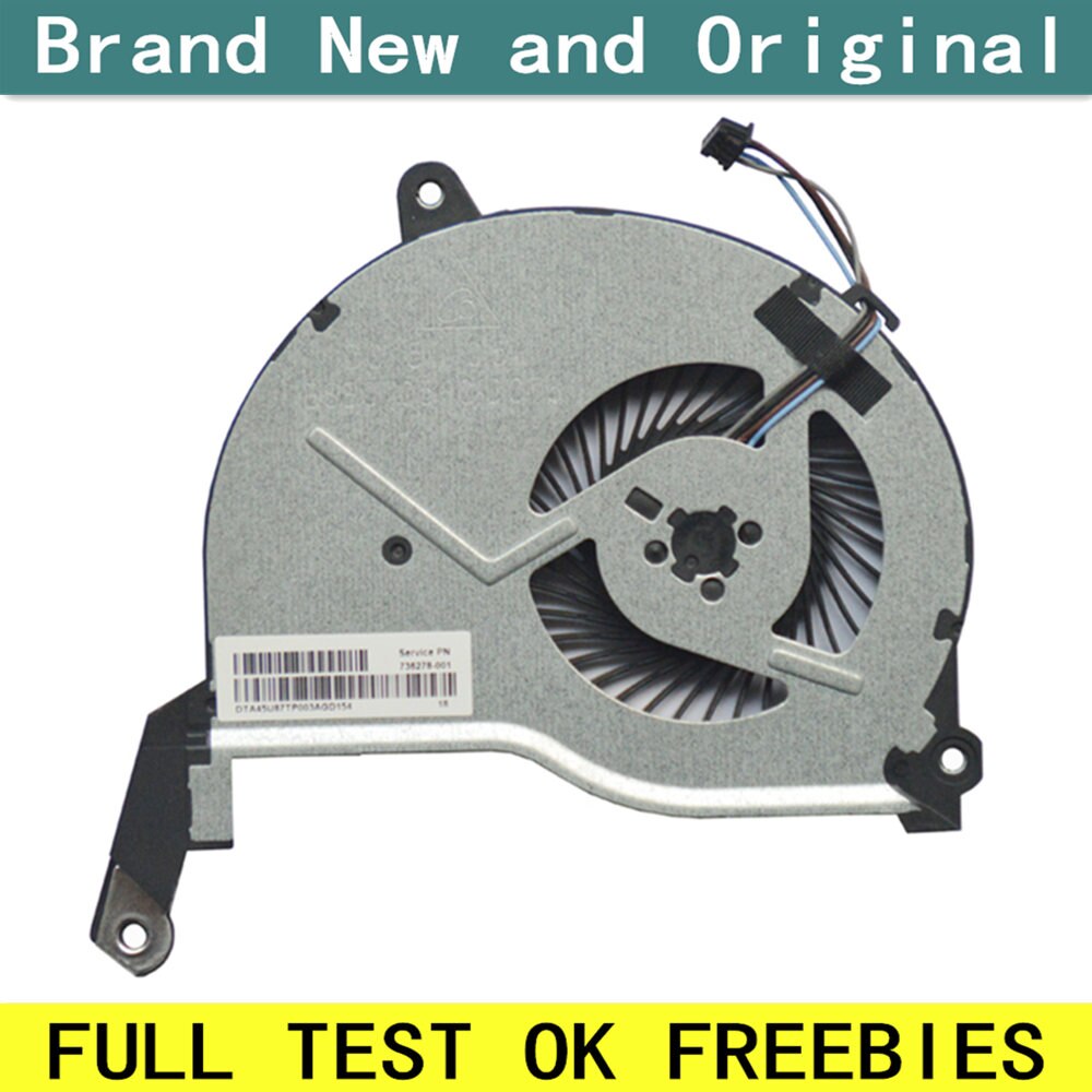 Ventilador de refrigeración para ordenador portátil, radiador para HP Pavilion 15, 15-N, 17-N, 14-N, 15-F, TPN-Q132, tpn-q131, tpn-q130, 736278-001,