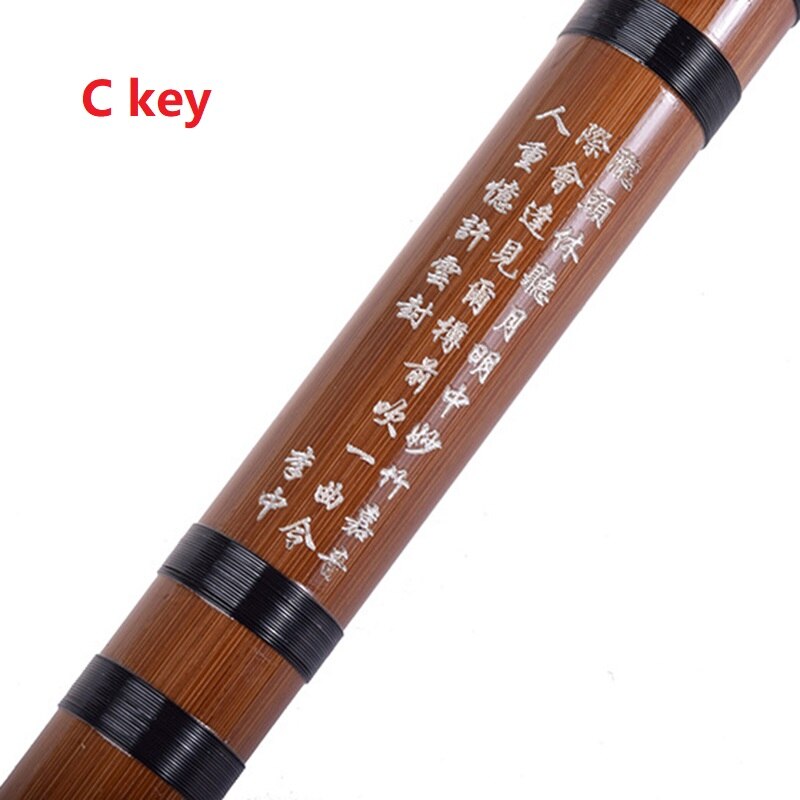 2-section Bamboo Flute Single-plug White Copper Ny... – Grandado