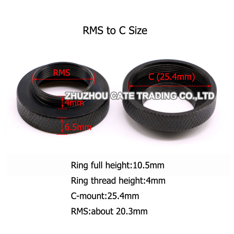 C-RMS Microscoop Objectief Ring RMS-C Rms Draad Naar C Mount Adapter Ring Voor Microscoop Lens Camera M20 M25