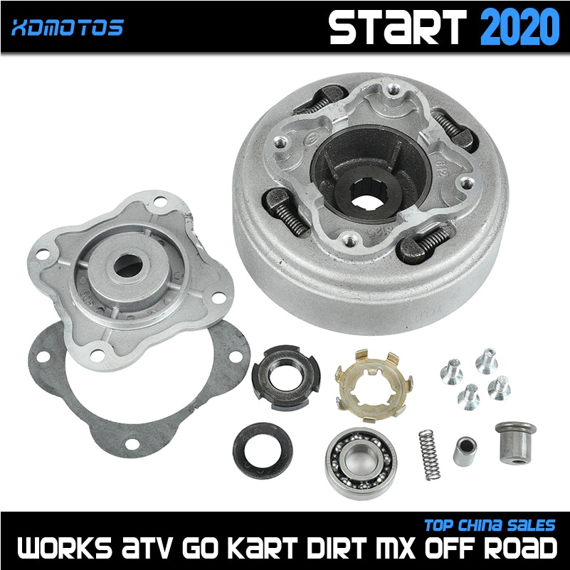 125cc Complete Manual Clutch Assembly kit For 52.4mm Bore lifan 125cc Start in neutral Horizontal Kick Starter Engines Pirt Bike