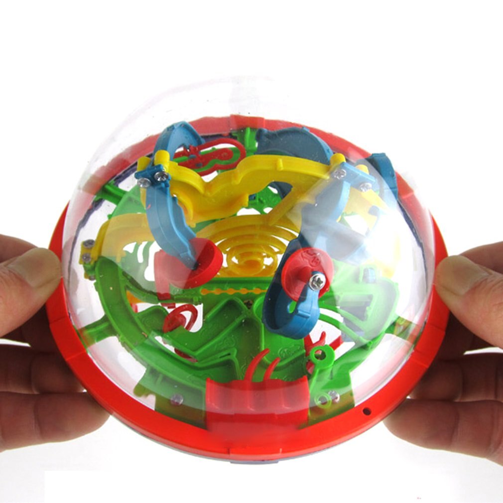 3D Magic Intelligentie Labyrint Bal Draagbare Ufo Kind Vroeg Leren Educatief Speelgoed 3D Magic Intellect Puzzel Bal