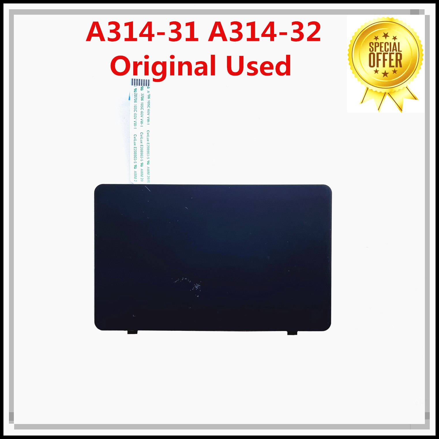 Panel táctil para ordenador portátil Acer Aspire A314-31, Touchpad, ratón, botón, Cable de la placa 920-003522-01, A314-32 NC2461104D, TM-P3392-001