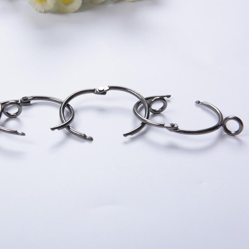 Circular opening curtains hanging ring opening buckle Roman rings curtain ing opening to live curtain buckle hanging ring