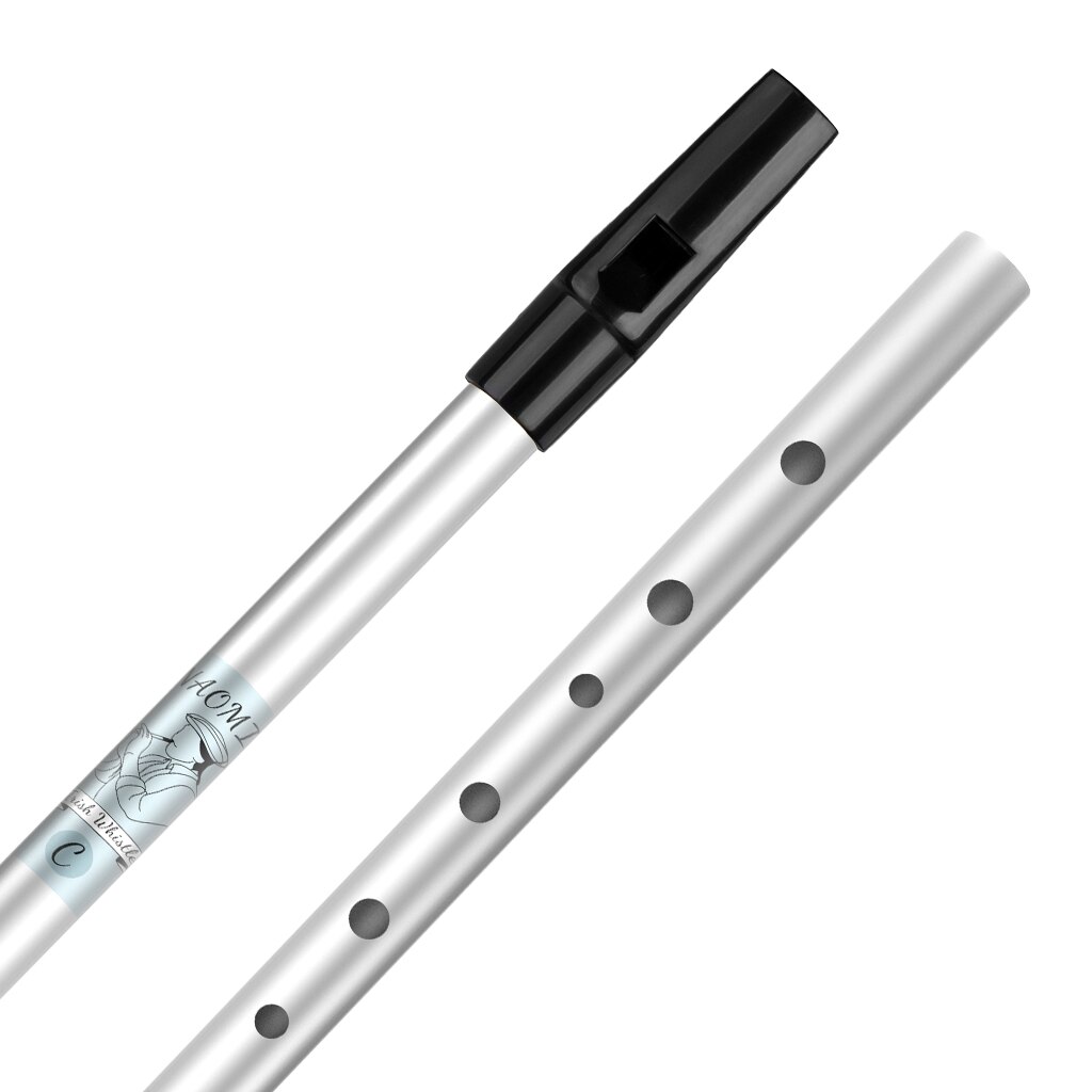 LOMMI Irish C Tin Whistle Colorful Irish Penny Whistle Aluminum Alloy Tube International Instrument Perfect For Beginners