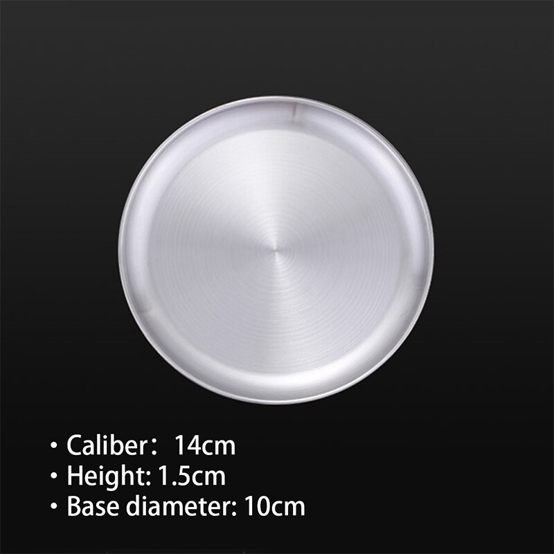 Styl europejski płytkie talerze złota płyta jadalna serwująca naczynia okrągły talerz ciasto taca zachodnia stek okrągła taca talerze kuchenne: SV1