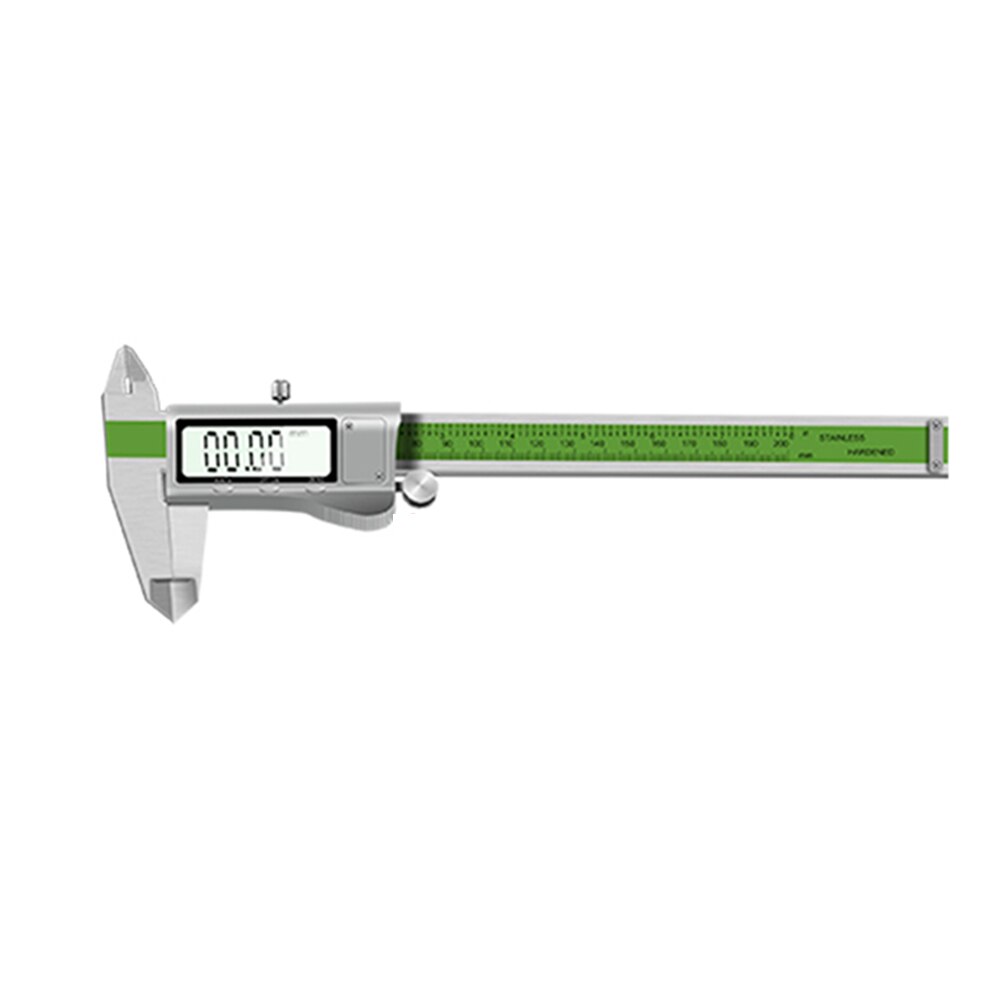 Gehard Rvs 0-150Mm Digitale Schuifmaat Schuifmaat Micrometer Elektronische Schuifmaat Meten: green