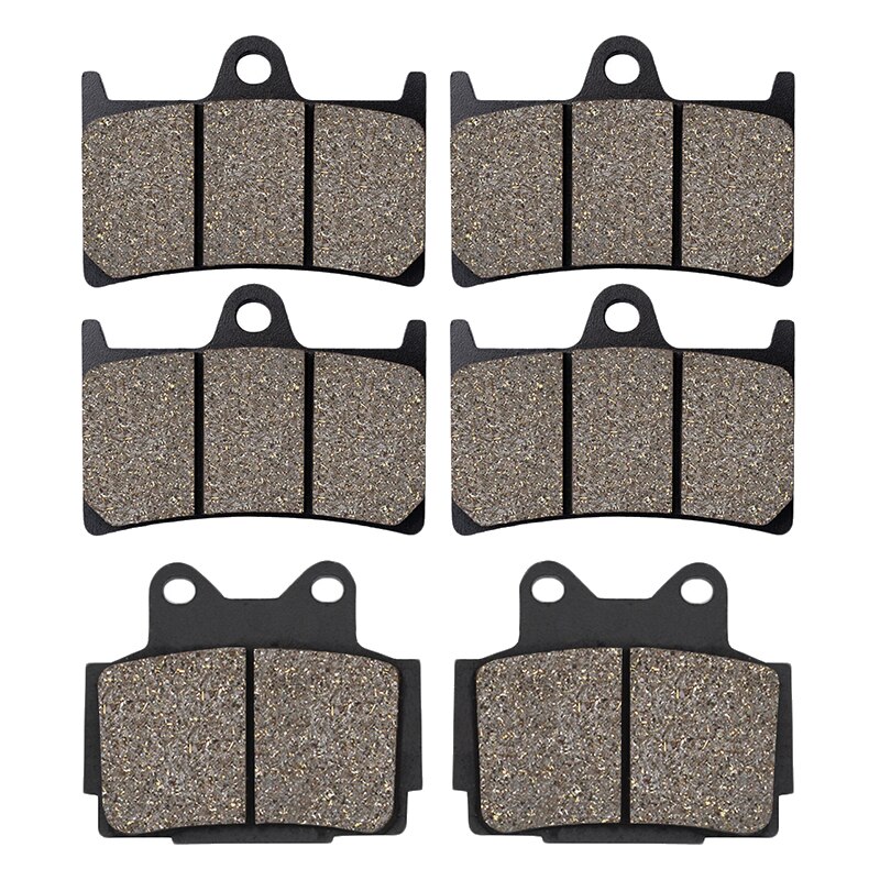 Cyleto motocyklowe przednie i tylne klocki hamulcowe robić YAMAHA TZR250 TZR250R 1989-1994 FZS600 Fazer 600 1998-2003 FZR400 RR TZR125 R: z przodu i tylny