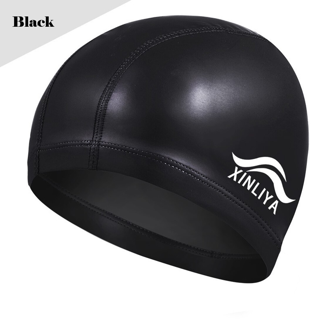 Waterproof Silicone Swim Cap Hat for Men Women Long Hair Ear Protection Swimming Caps