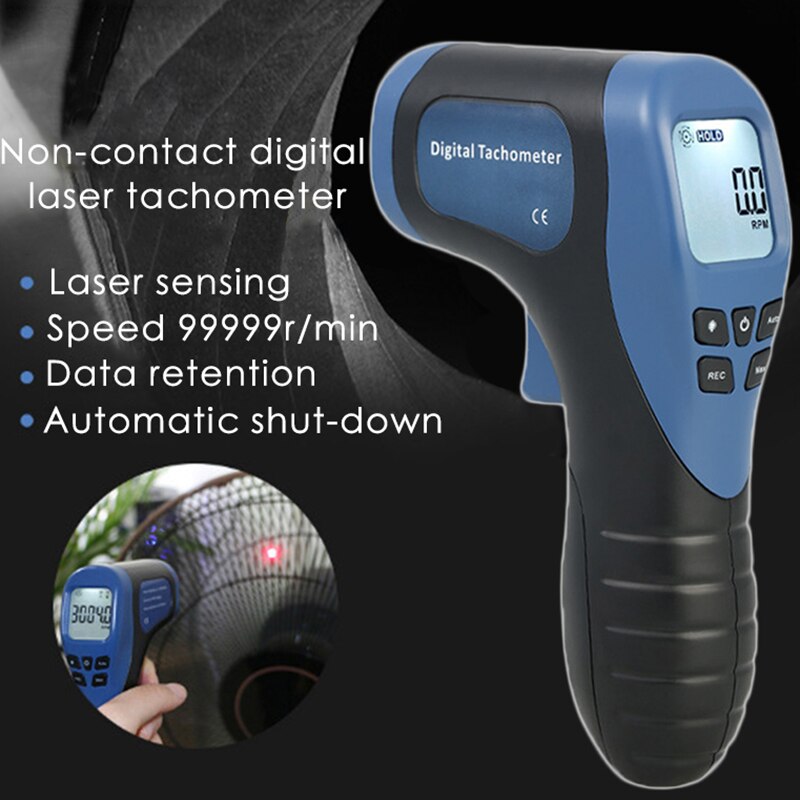 Handheld Digital Photo Tachometer Non-Contact Rota... – Grandado