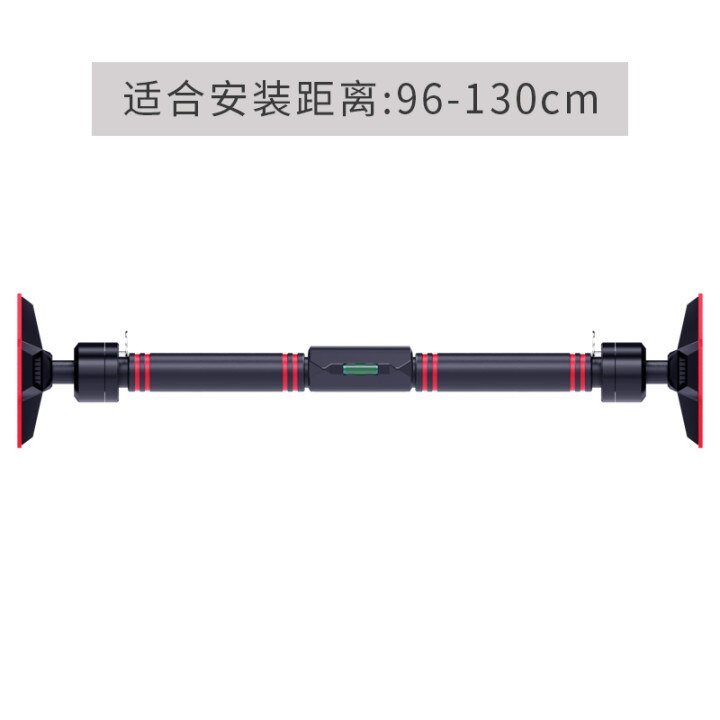 Horizontal bar home indoor pull-ups single bar punch-free home fitness equipment source factory on wall door exercise equipment: black