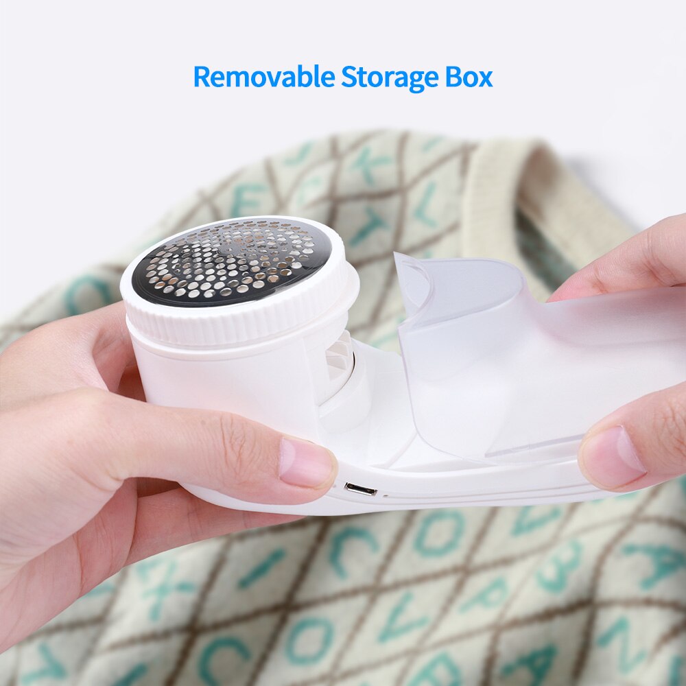 Electric Clothes Lint Remover Portable USB Rechargable Hair Ball Trimmer Lint Pellet Sweaters Clothing Pellet Cut Machine