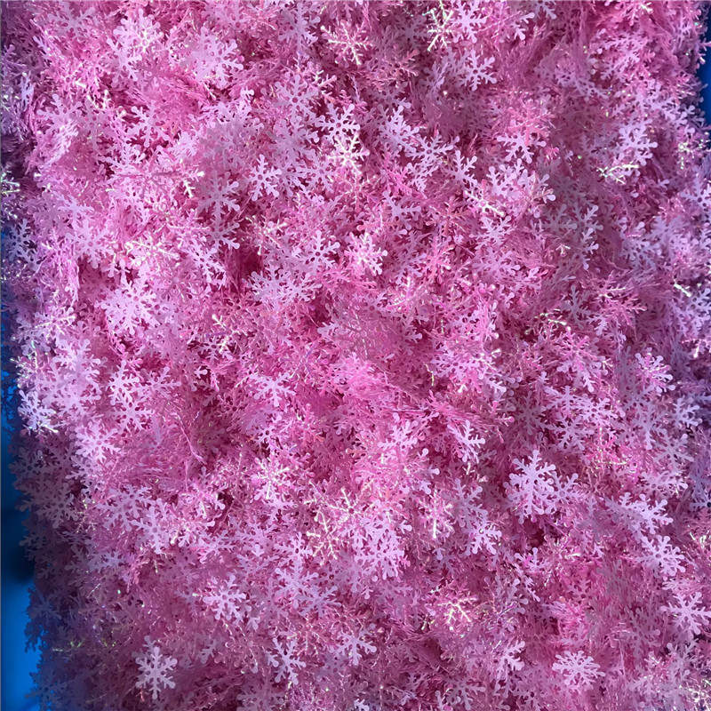300 Pcs/lot 2cm noël flocon de neige mariage jeter confettis bricolage accessoire maison Table décoration fête fournitures ornement 62538
