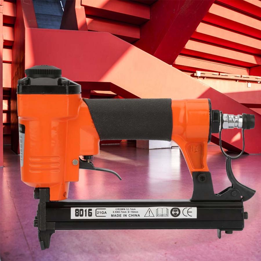 Agrafeuse pistolet pneumatique clou pistolet droit clou Air cloueuse agrafeuse pour bois incrustation et fixation de meubles fabrication