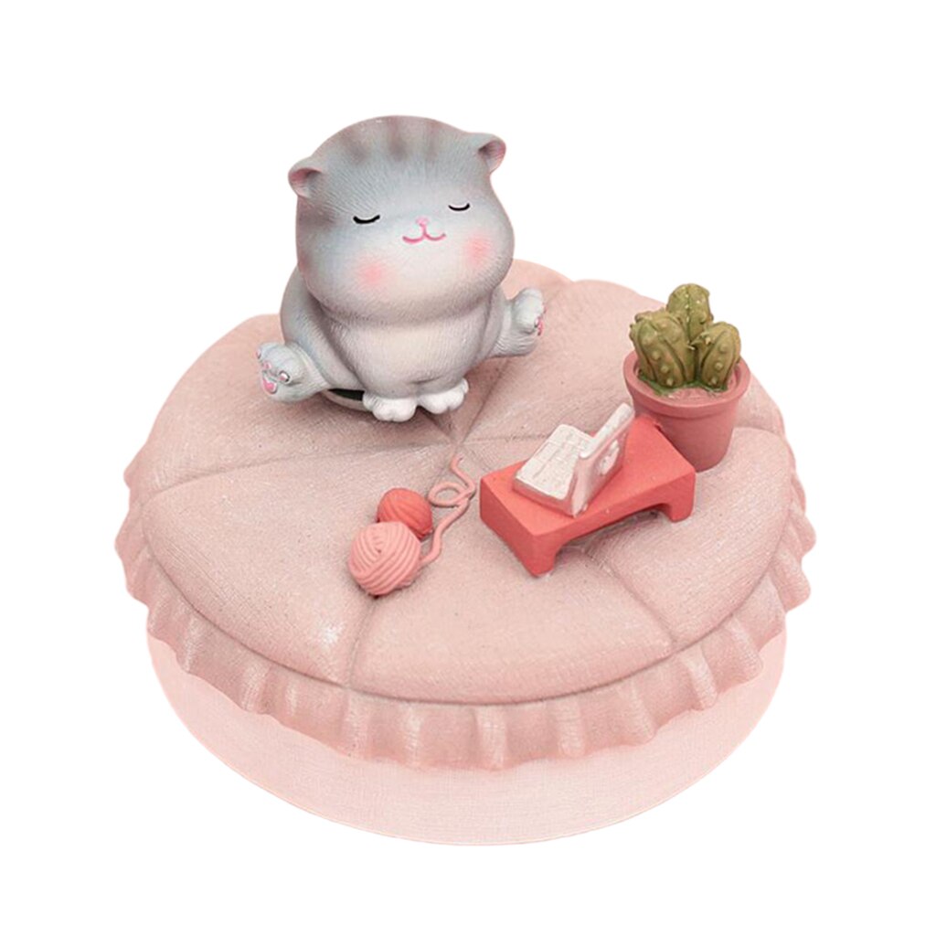 Grappige Roze Hars Kitten Musical Box 2 Soorten Kinderen Voor Jongens Meisjes