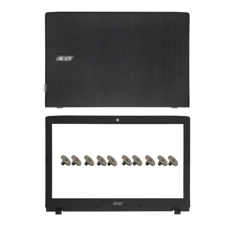 NOWOŚĆ dla Acer Aspire E5-575 E5-575G E5-523 E5-553 E5-576 LCD Back Cover Front Bezel Palmrest Bottom Case Hinges Top TMP259 TMTX50: Ciemny zielony