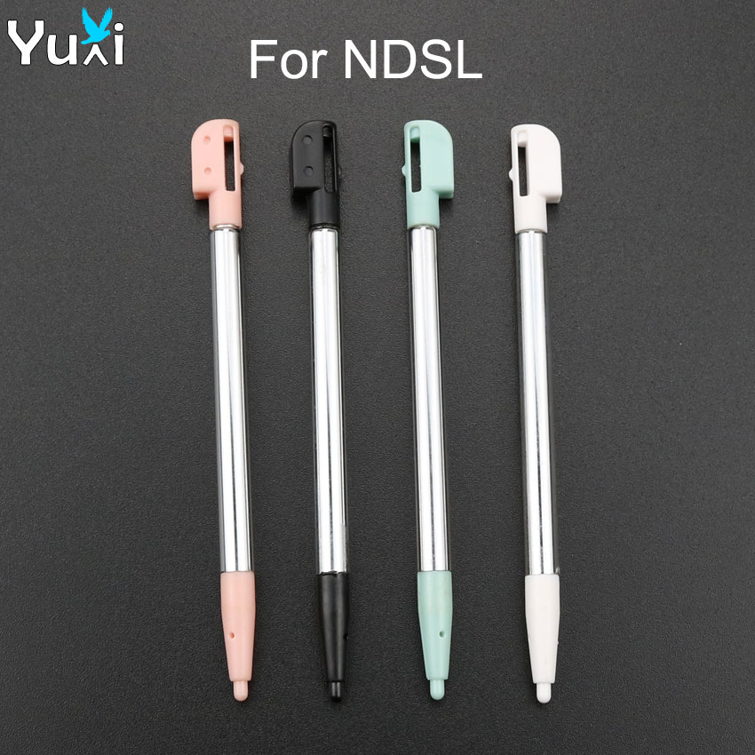 YuXi Intrekbare Metalen Touch Stylus Pen voor Nintendo NDS DS Lite DSL NDSL Game Video Stylus Pen