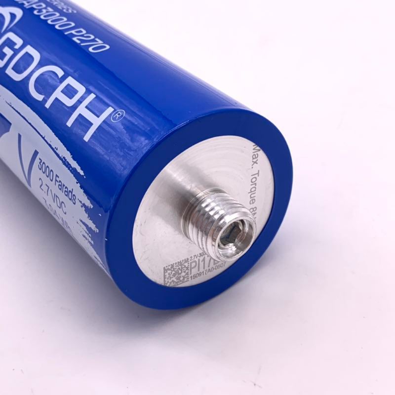 2.7V 3000F Super Farad Condensator 136X60Mm Lange Voet Lage Esr Hoge Frequentie Ultracapacitor Voor Auto Power supply Automotive