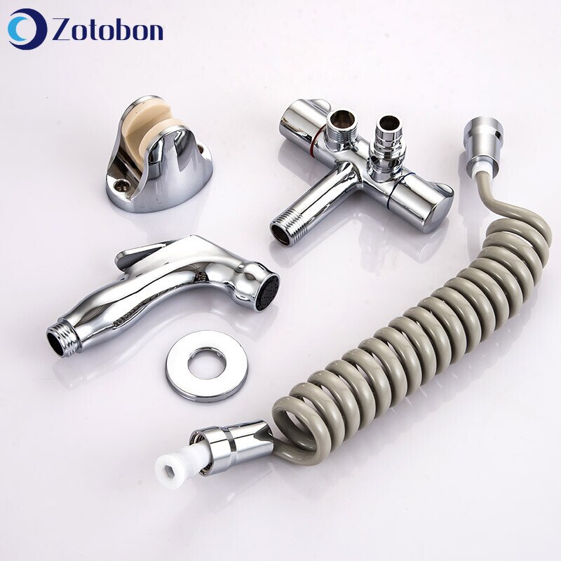 Zotobon Bidet Sproeier Douchekop Hand Bidet Kraan Handheld Voor Badkamer Accessoires Draagbare Bidet Sproeier Zelfreinigende M220