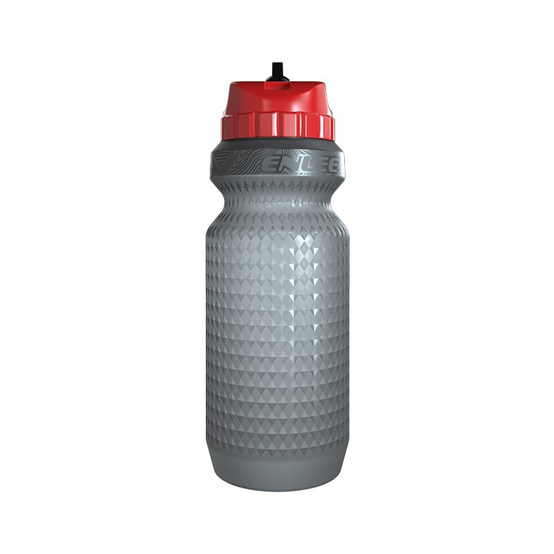 Mini 650ml vattenkokare  pp5 plast vattenkokare cykling utomhussport bärbar icke-kompression vattenkokare: Röd