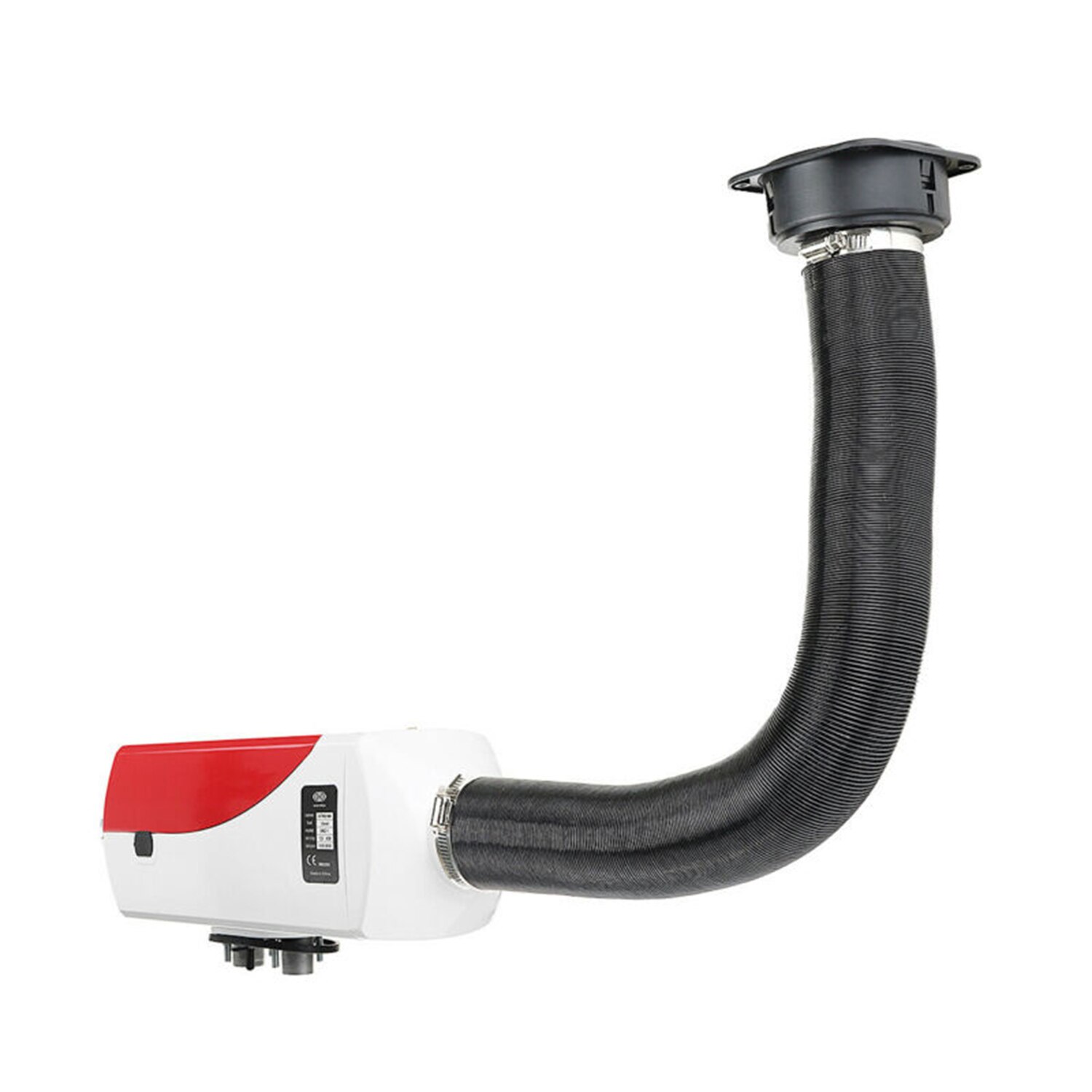 Propex Diesel Heater Heater Pipe Duct Vent Outlet Kit ＆Warm Air 60mm Accessories Black E76018 For Webasto Eberspacher