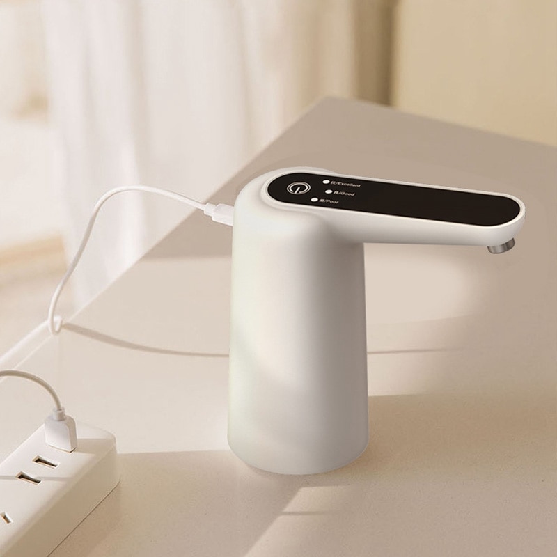 Vatten på flaska automatisk vattenabsorbent med lampa usb-laddningsdetektering vatten elektrisk vattendispenser