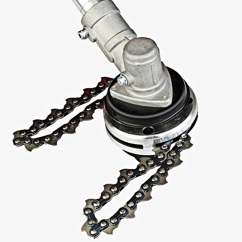 Brush Cutter Accessories 2/4 Pieces Metal Chain Trimmer Line for Brushcutter Head Replacement of Worn Chain for Trimming Head