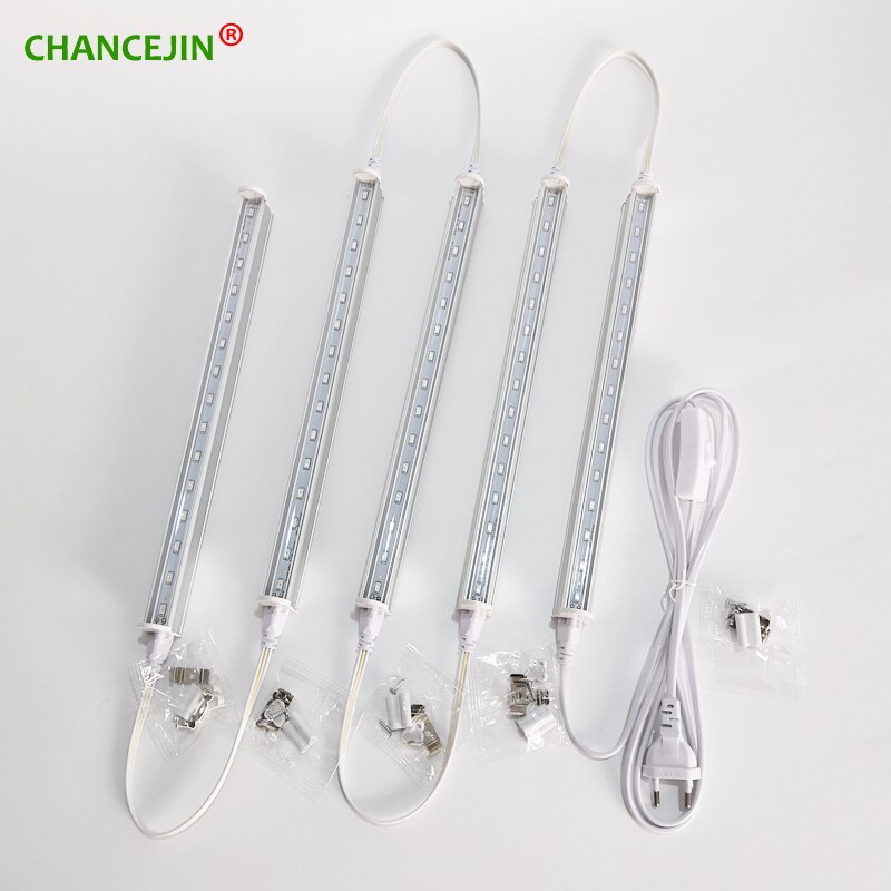 High lumens LED growing lamp with EU/US plug power cable,T5 grow lights widely used for indoor plants vegetable aquarium etc.