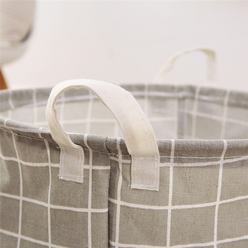 Cesta de ropa sucia a prueba de agua para niños, cesto de almacenaje de ropa para el hogar, bolso de cubo, almacenamiento de juguetes, cesta de lavandería @ C
