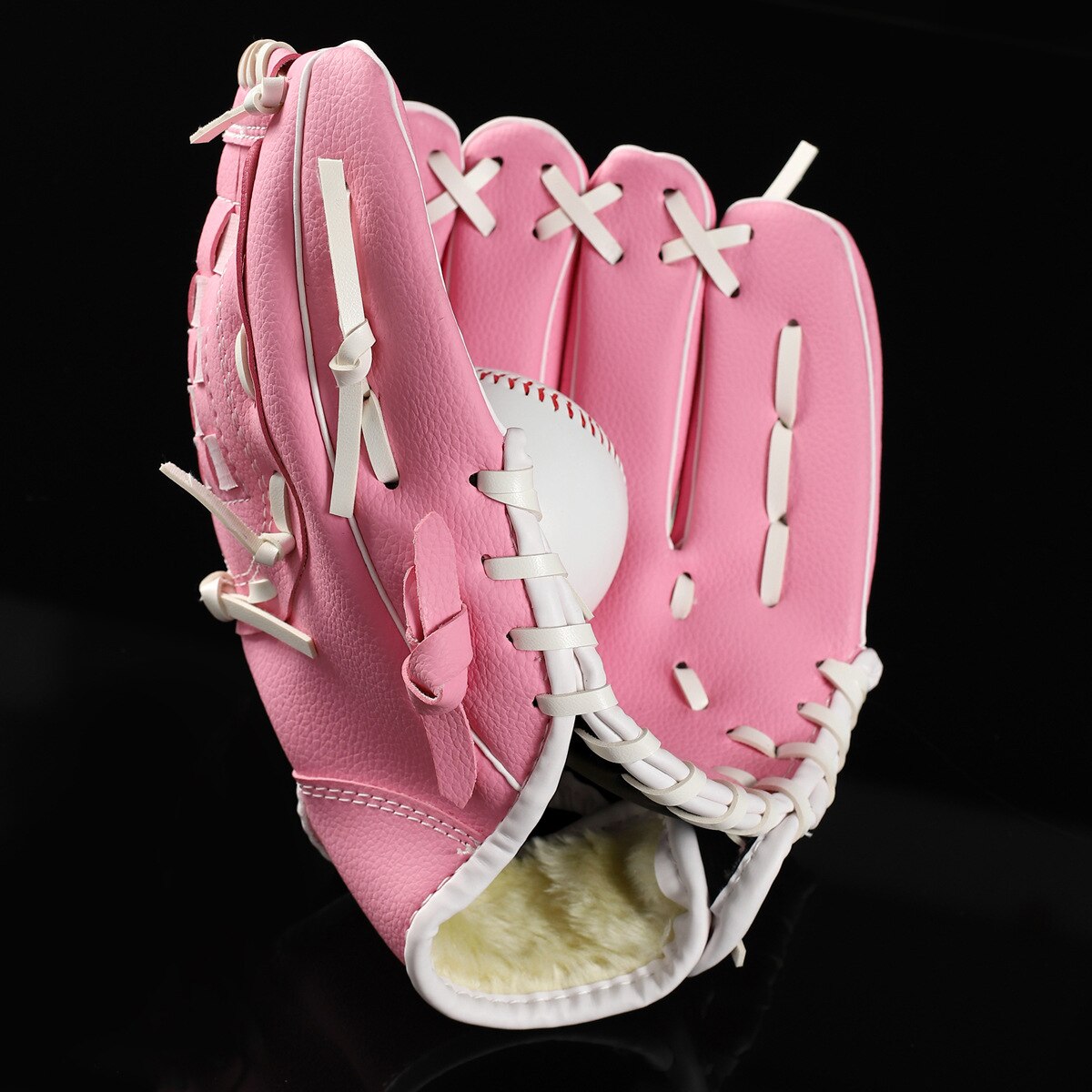 Lederen Linkerhand Baseball Handschoen Accessoires Softbal Training Honkbal Handschoenen Kids Batting Practice Guante Beisbol Softbal