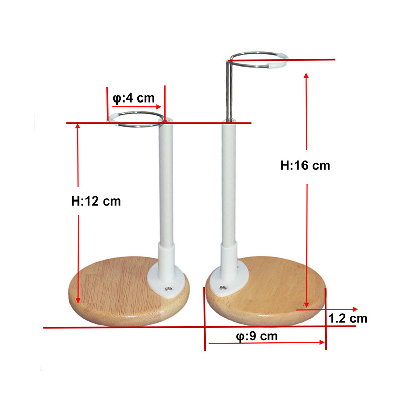 Holz Basis Puppe Steht Kunststoff Unterstützung Organizer Halterung Puppe Anzeige Halfter Einstellbare Figur Modelle Aktion Figur Stehen