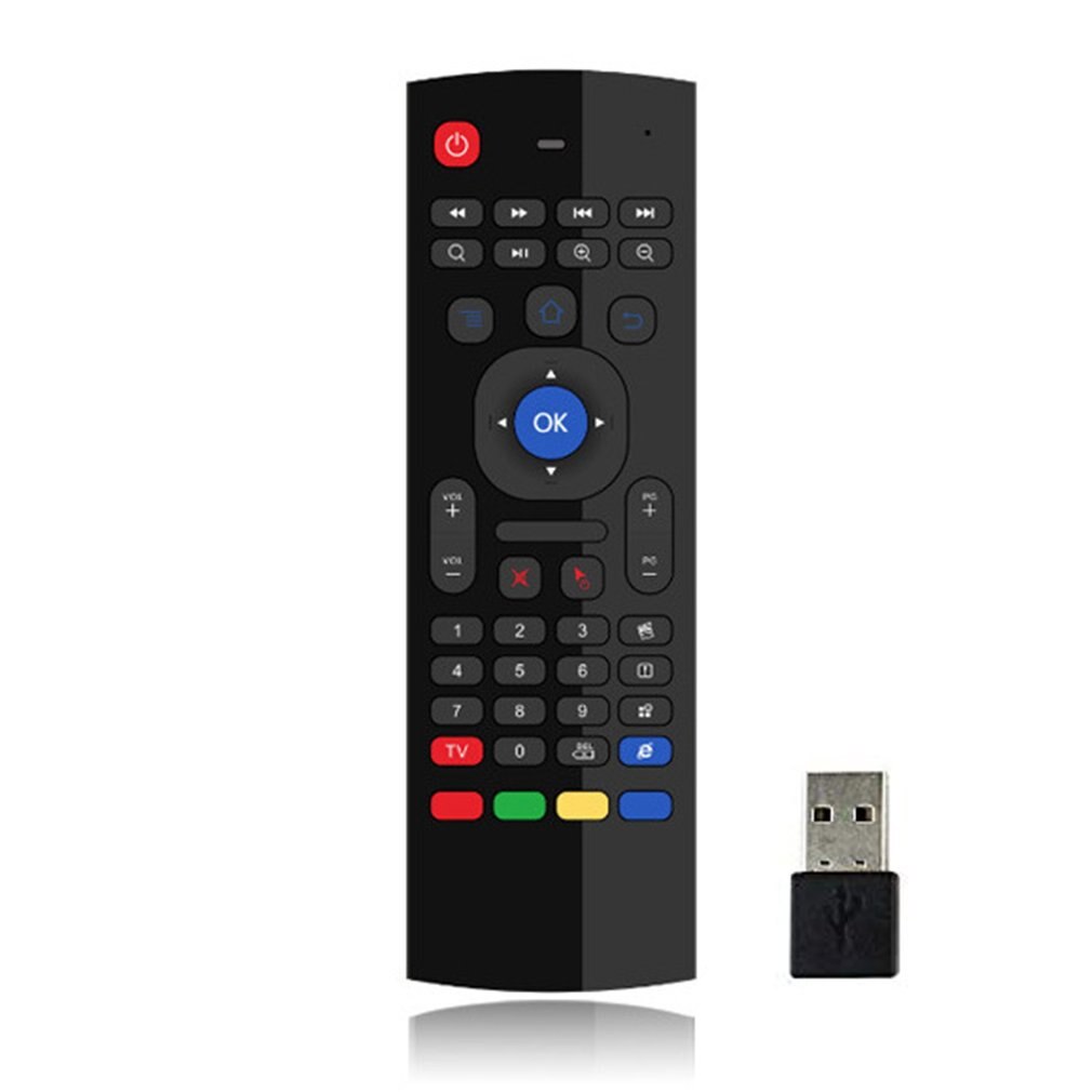 Mx3 Air Mouse Voice-Backlit Version Android Smart Wireless Air Mouse Remote Control T3 Mouse And Keyboard: Normal no voice