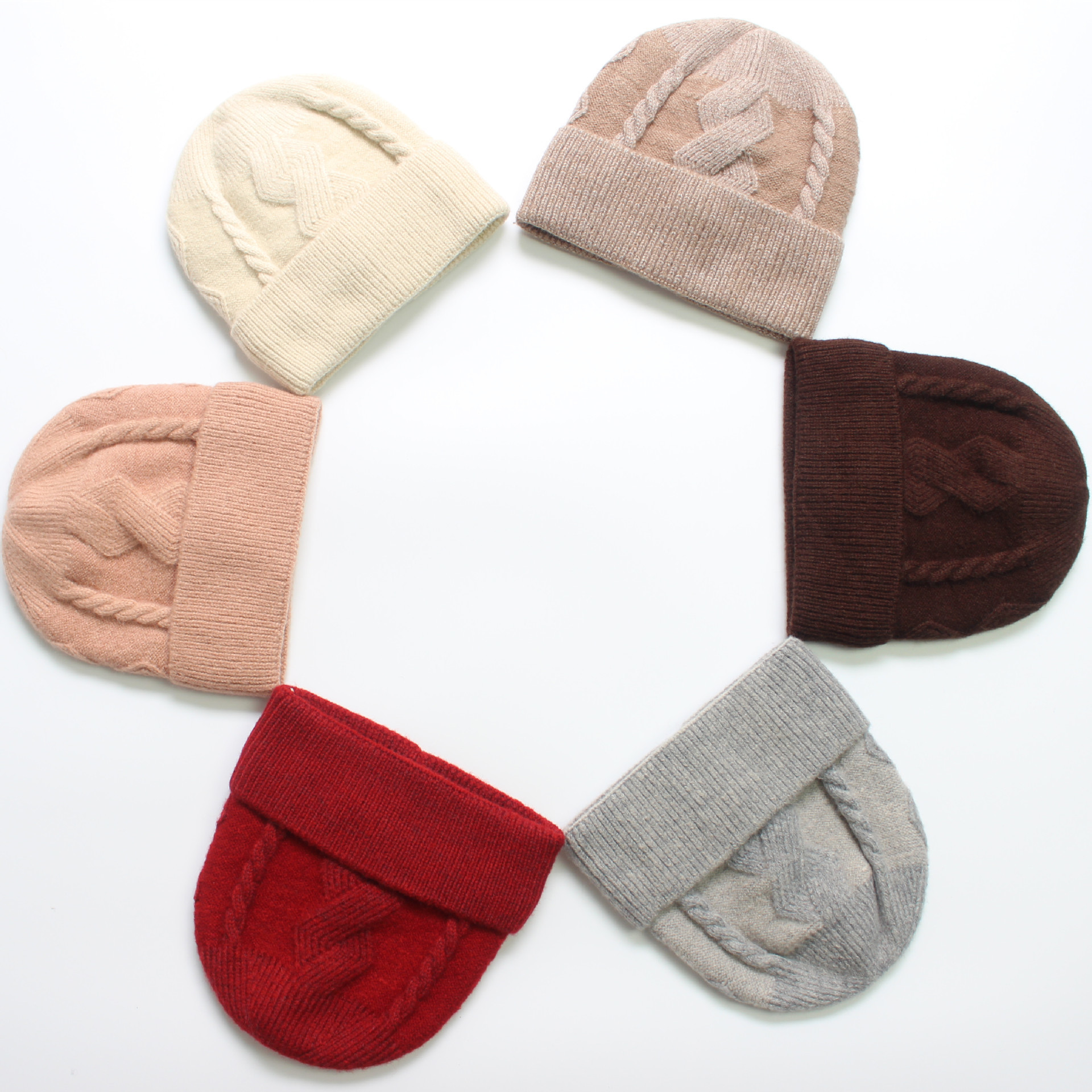 Chapeau d'hiver mâle moche fleurs mâle dur Verus ligne Cap Set tête Top