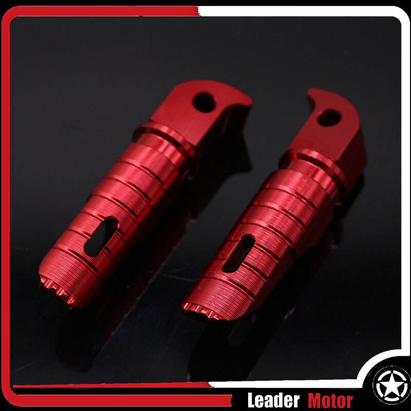 For HONDA Forza 125 Forza 300 motorcycle accessories rearset rear foot pegs: Red