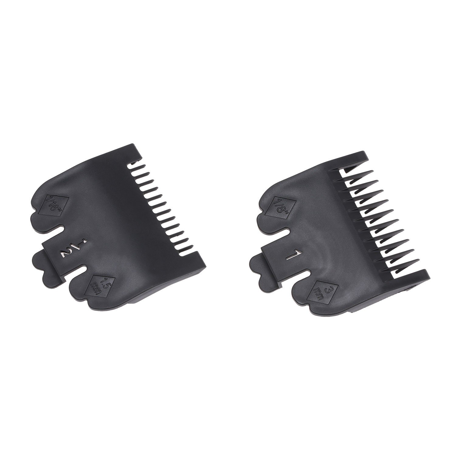 Conjunto de Peine de guía de corte, herramienta de peluquería de 1,5mm y 3mm, conjunto de Peine de límite colorido, Compatible con cortadora de pelo eléctrica WAHL, Uds.