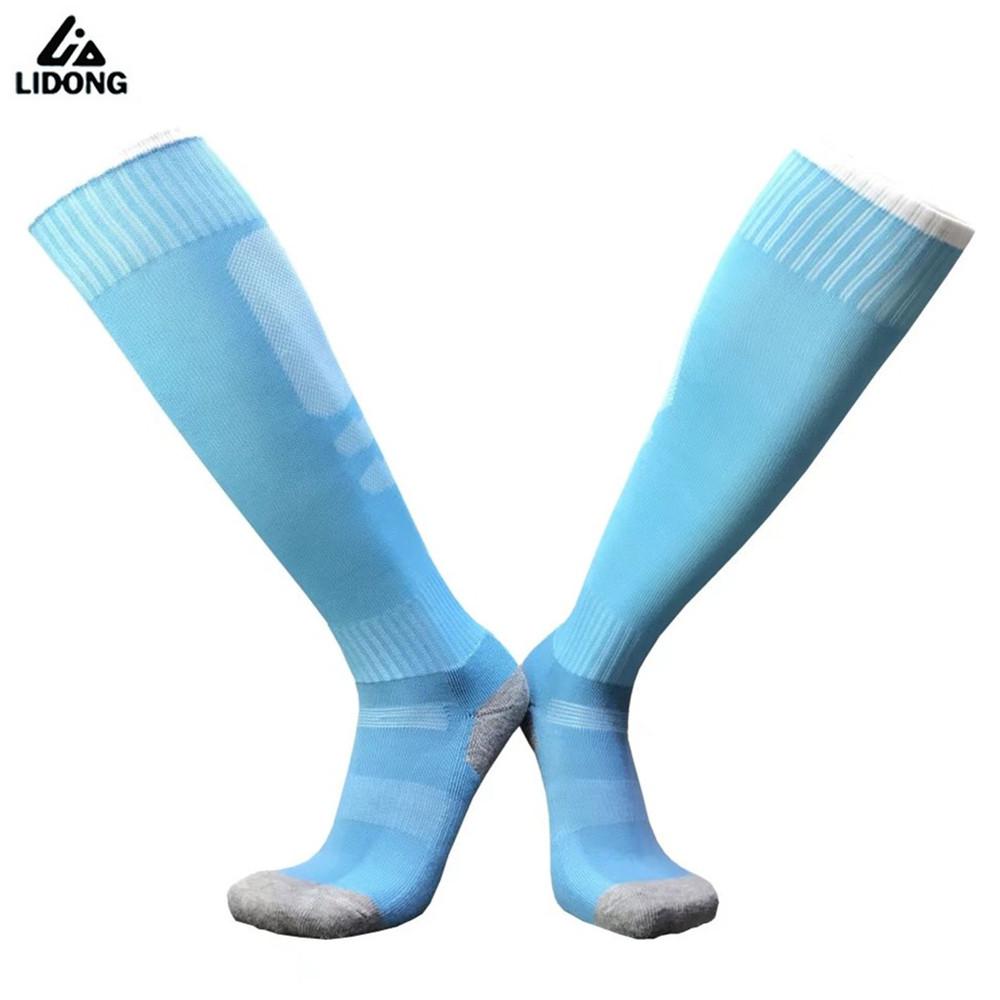 Kids Football Socks Long Tube Boys And Girls Soccer Socks Thickening Towel Stokings Sports Socks Protective Foot