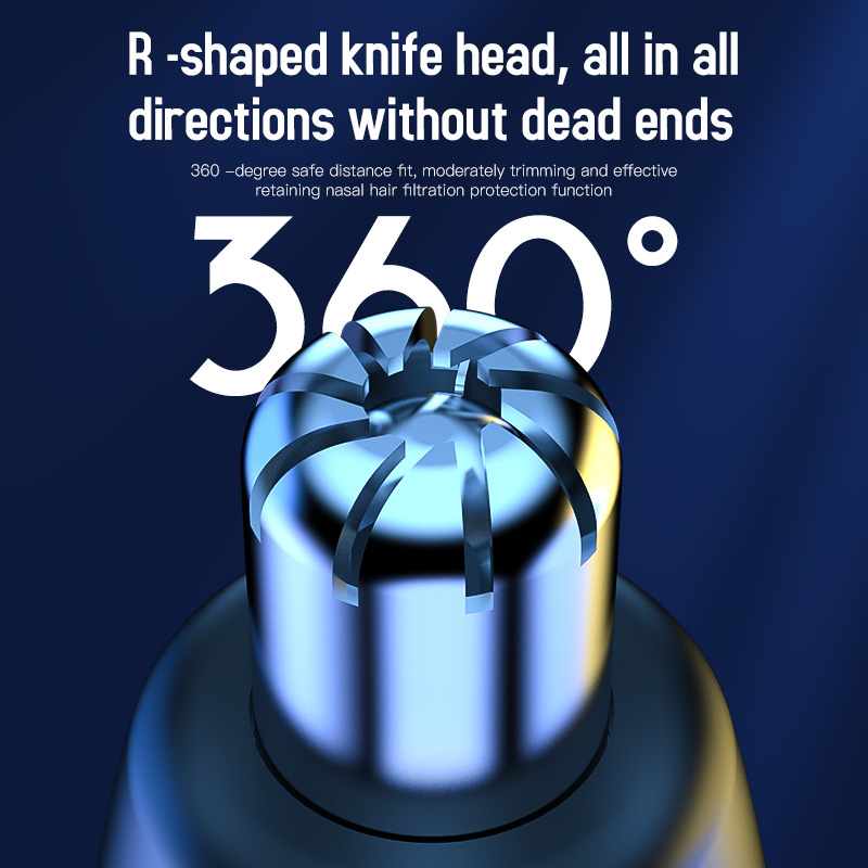 Xiaomi Electric Ear Nose Hair Trimmer Rechargeable Type-C Fast Charging Portable shaver Hair Clipper Trimmer For Nose