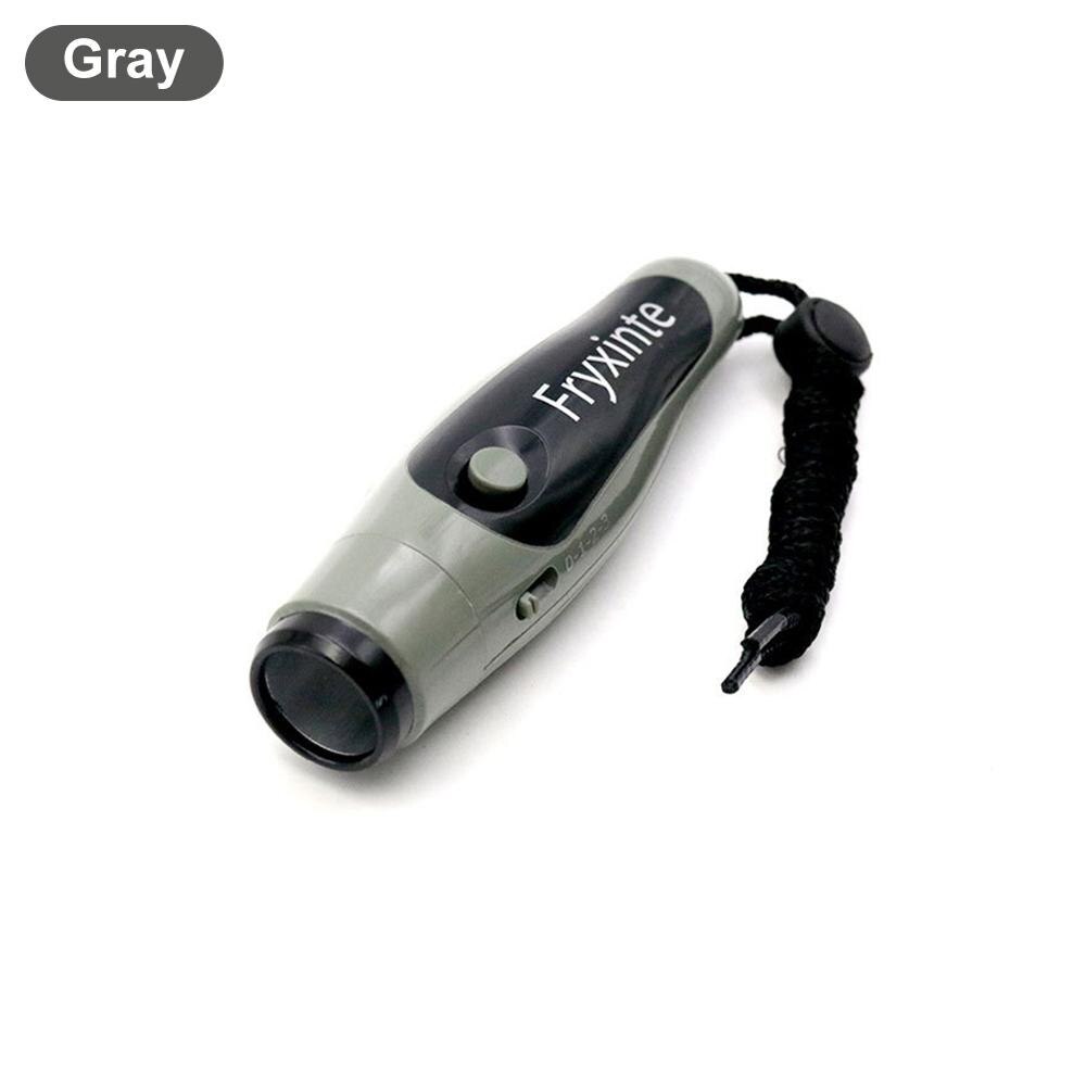 Electronic Electric Whistle Referee Tones Outdoor Survival Football Basketball Soccer Game Cheerleading Whistle: Light Grey