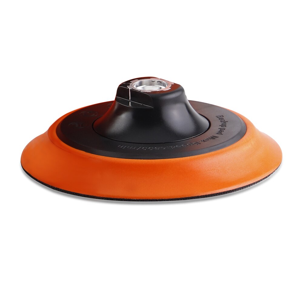 (Single ) SPTA M14 5"/6" Backing Plate Backer Dual Action Car Polishing Buffing Buffer Pad: 6inch Orange