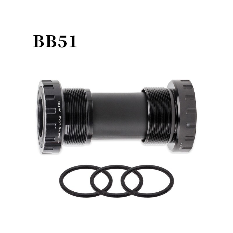 BLOOKE BB51 MTB Bearing Bottom Bracket 22MM SET Bike Sealed Thread Axis Kit For SRAM GXP Prowheel Bicycle Crankset Part: A