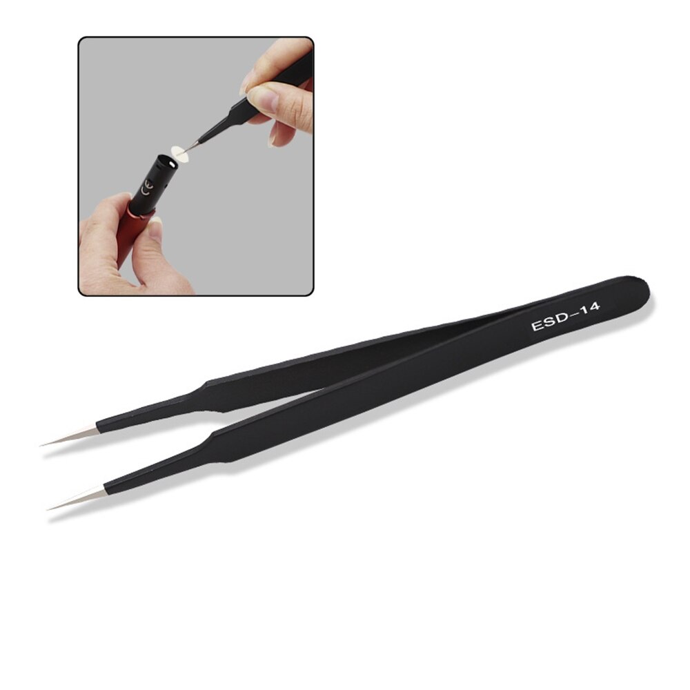 Anti-static stainless steel clip precision repair DIY tool tweezers suitable for IQOS 3.0 duo 2.4 PLUS