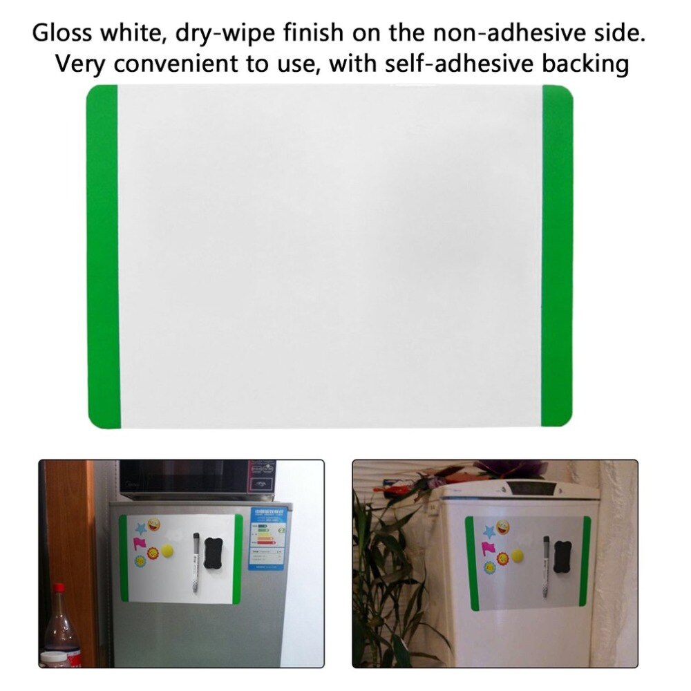 Magnetische A4 Whiteboard Waterdichte Zachte Marge Flexibele Mini Whiteboard Innovatieve Voor Koelkast Memo Pad voor Nemen Notities