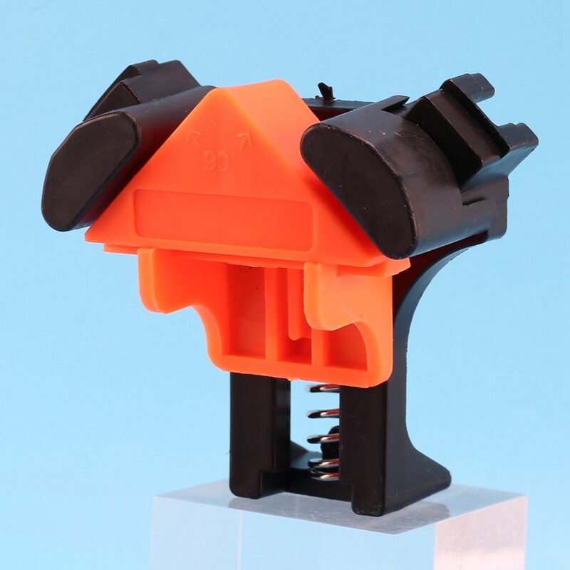 Corner Clamps, 8Pcs 90 Degree Clamps For Woodworking Right Angle Clamp Single Handle Spring Loaded Swing Clip Fixer