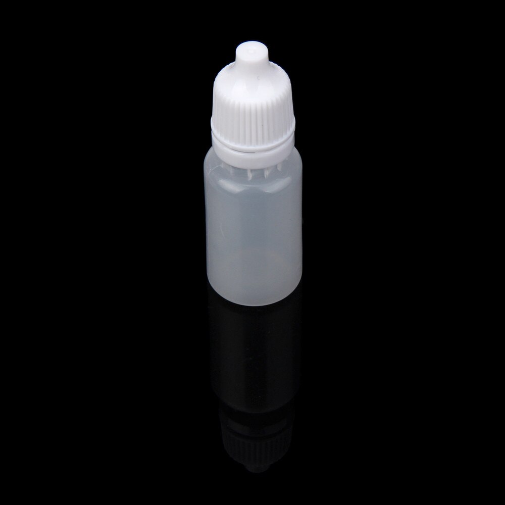 10/50/100Pcs 10Ml Lege Plastic Squeezable Dropper Flessen Eye Liquid Dropper Hervulbare Flessen Qe