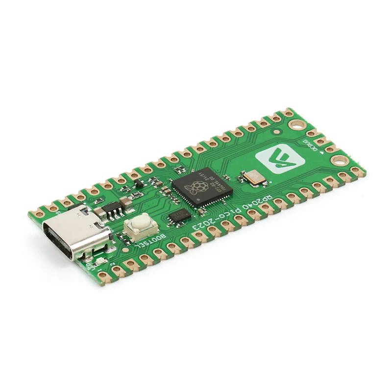 Official Raspberry Pi Pico Board RP2040 dual core 264KB ARM low-power microcomputer Cortex-M0+processor supports Python: Khaki