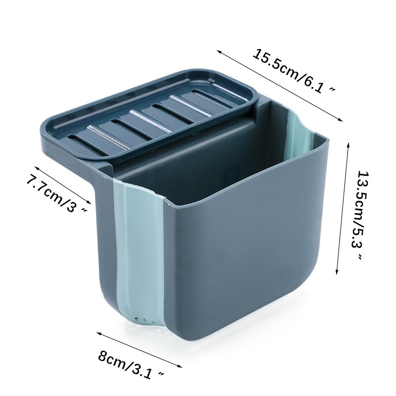 Filtro Lavello Con Ventosa E 100 Sacchetti Filtranti | Scolapiatto Pieghevole In Acciaio Inox Per Cucina, Filtro Scarico Antiodore, Raccoglie Residui Cibo - 2