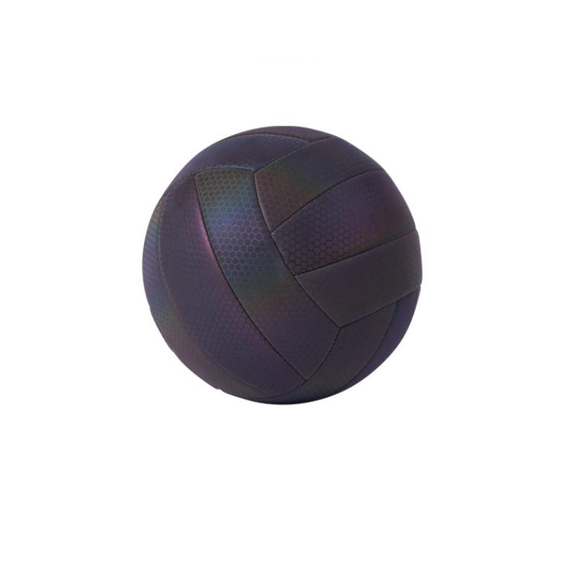 Ballon de volley-Ball réfléchissant taille officielle 5, léger, adapté aux jeux d'équipe, d'entraînement sportif, de plage en plein air, terrain de jeu-40