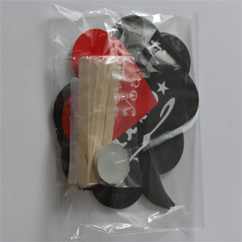 11Pcs Picture Photo Booth Paper Stick Prop Bubble Speech Chalk Board Wedding Party Photobooth Chalkboard