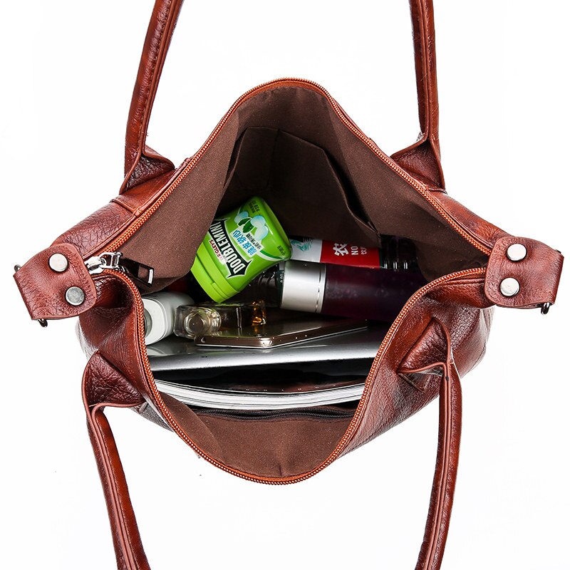 sacs à main de luxe femmes sacs concepteur de sacs à bandoulière pour femmes sac à main Vintage solide couleur dame fourre-tout sac