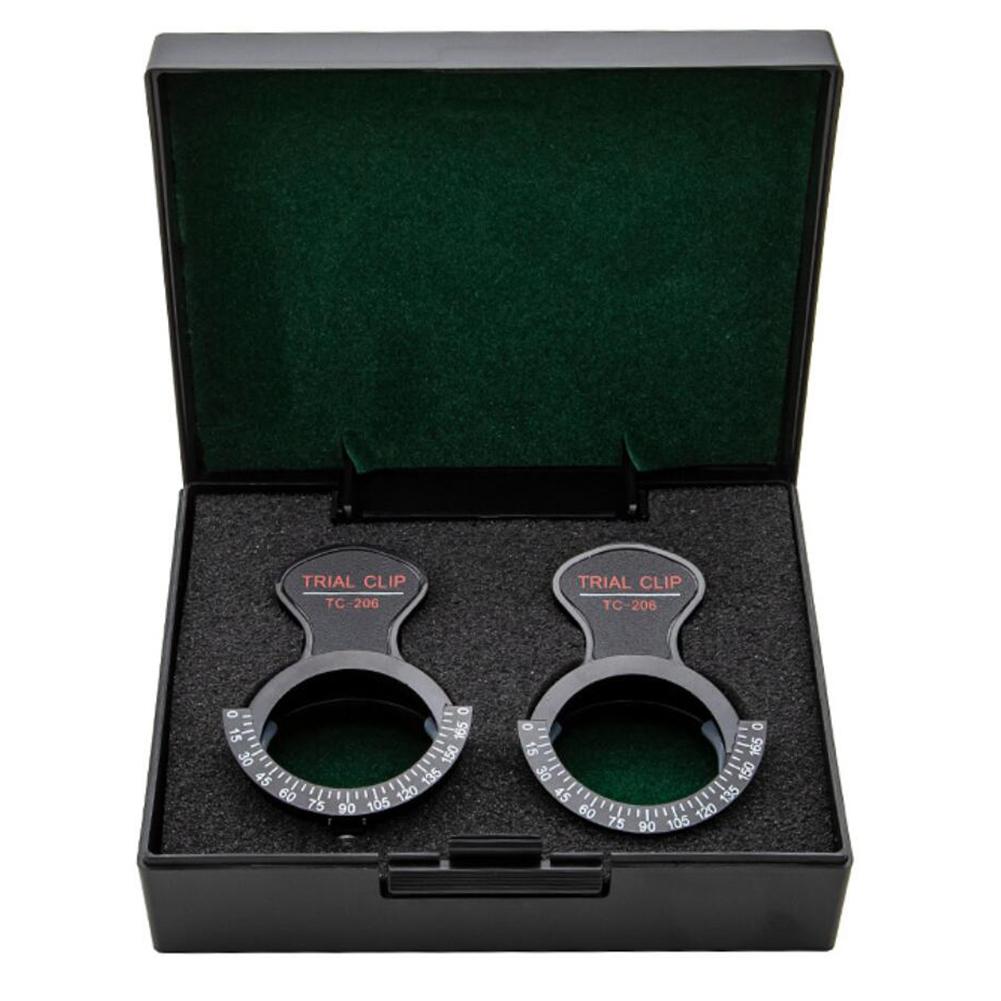 Single Eye Optical Test Frame Testing Accessories Glasses Equipment Stand Adjustable Trial Frame Clip Lens Frames Optometry